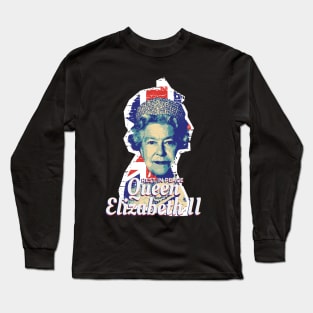 Rest in Peace Our Queen Long Sleeve T-Shirt